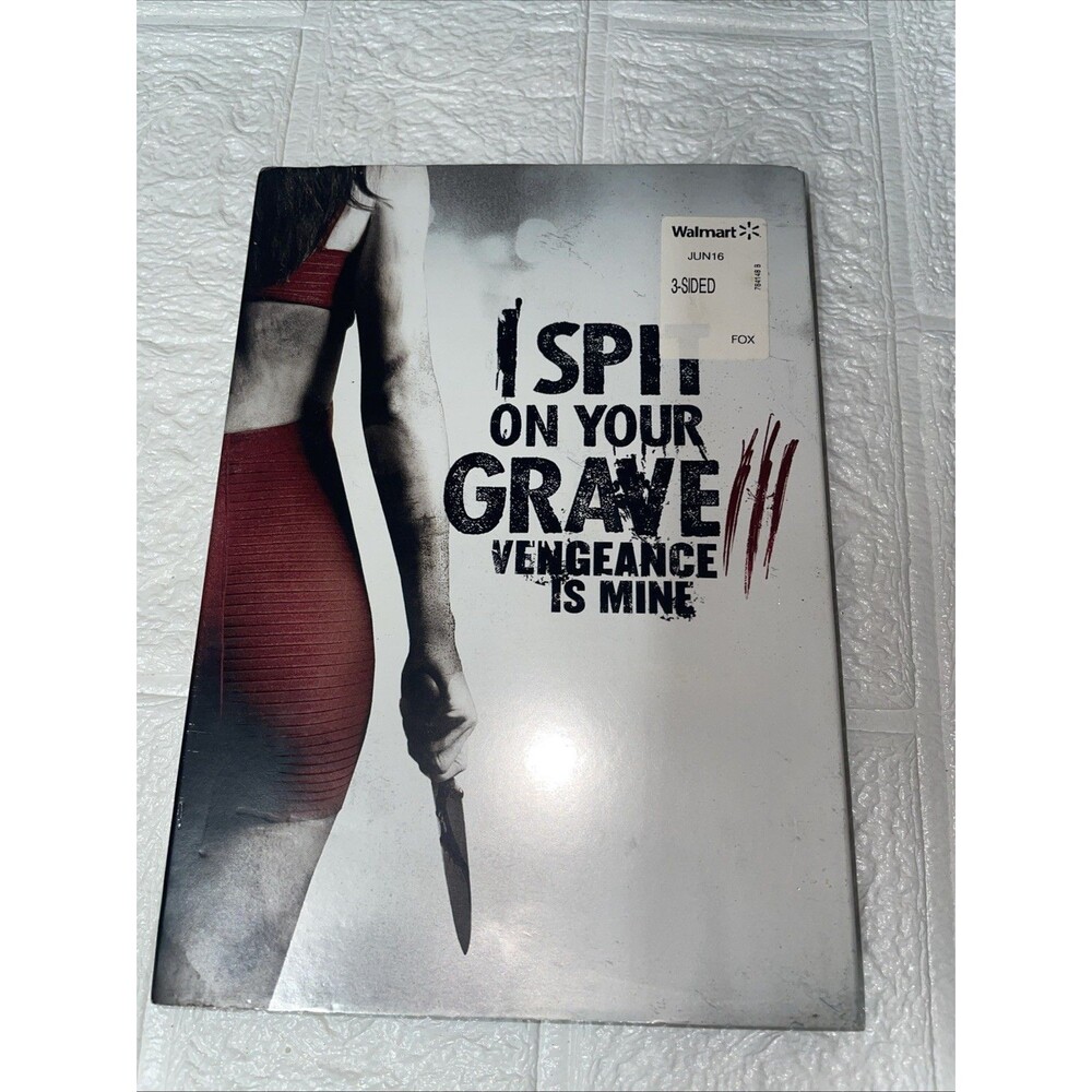 I Spit On Your Grave III : Vengeance Is Mine ( DVD , 2015 ) w/ Slipcover